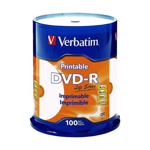DVD-R LifeSeries Inkjet Printable Disc