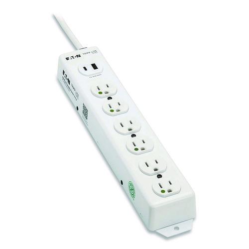 Safe-IT Medical-Grade Power Strip with Antimicrobial Protection