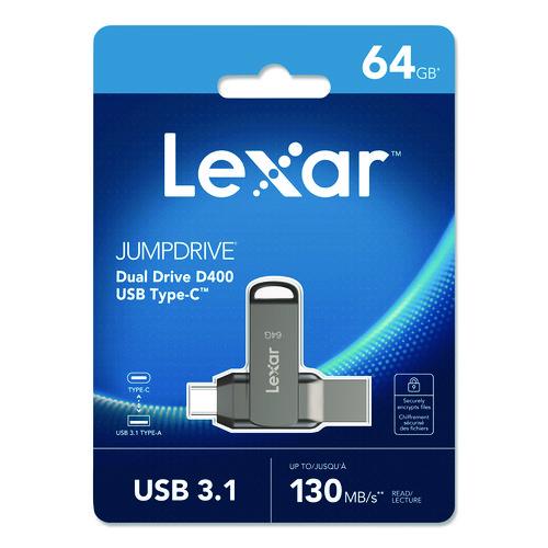 JumpDrive D400 USB 3.1 Flash Drive