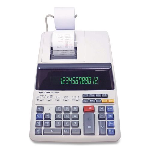 EL1197PIII Two-Color Printing Desktop Calculator