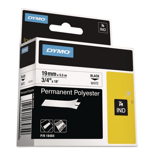 Rhino Permanent Poly Industrial Label Tape