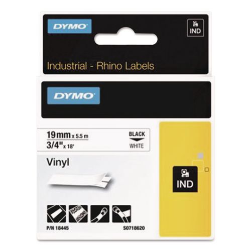 Rhino Permanent Vinyl Industrial Label Tape
