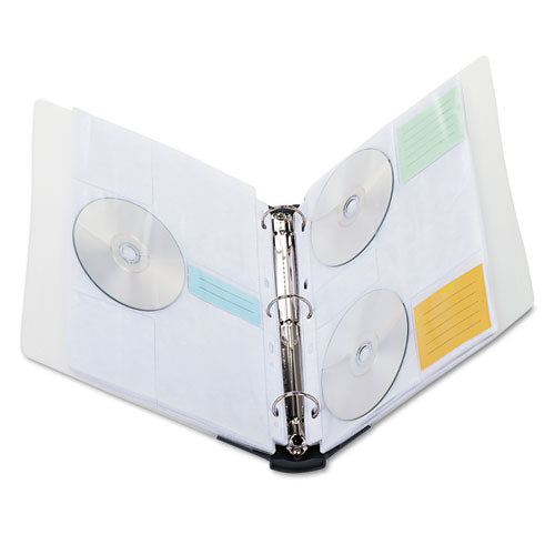 CD/DVD Three-Ring Refillable Binder