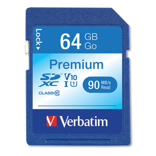 64GB Premium SDXC Memory Card