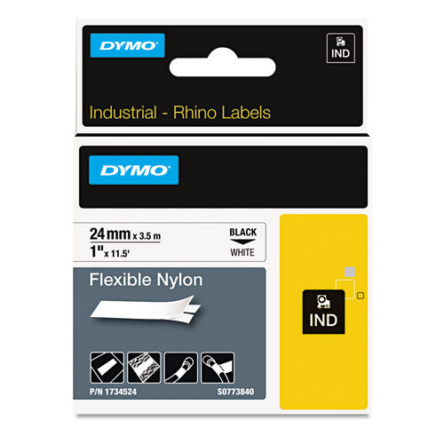 Rhino Flexible Nylon Industrial Label Tape