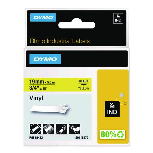 Rhino Permanent Vinyl Industrial Label Tape