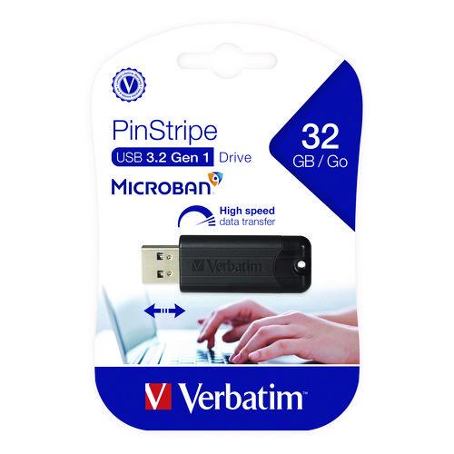 PinStripe USB 3.2 Flash Drive