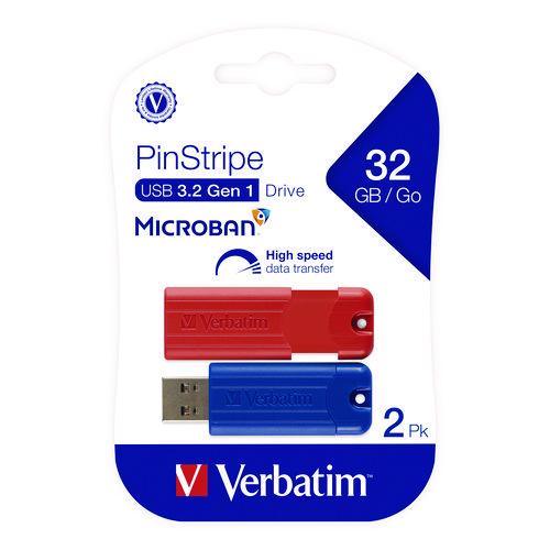 PinStripe USB 3.2 Flash Drive