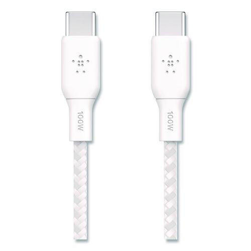 BOOST CHARGE Braided USB-C to USB-C Cable