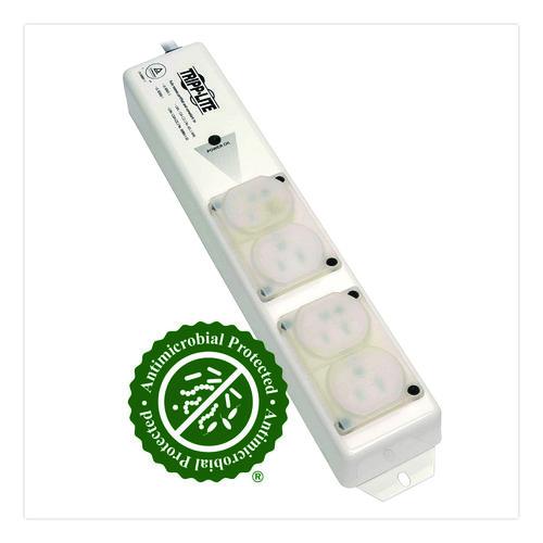 Medical-Grade Surge Protector with Antimicrobial Protection for Patient-Care Vicinity