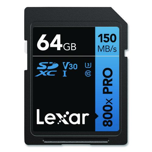 High-Performance PRO BLUE Series SDXC Memory Card