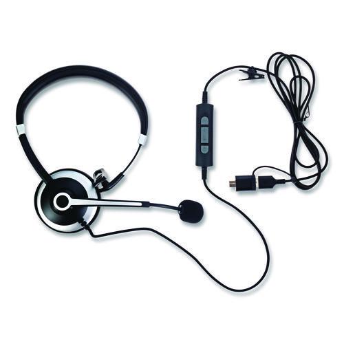 SPT-HSUSB1 Over-the-Head Monaural Headset