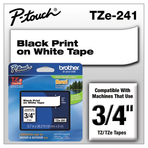 TZe Standard Adhesive Laminated Labeling Tape