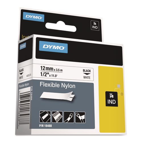 Rhino Flexible Nylon Industrial Label Tape