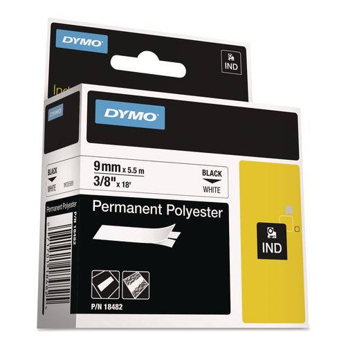 Rhino Permanent Poly Industrial Label Tape