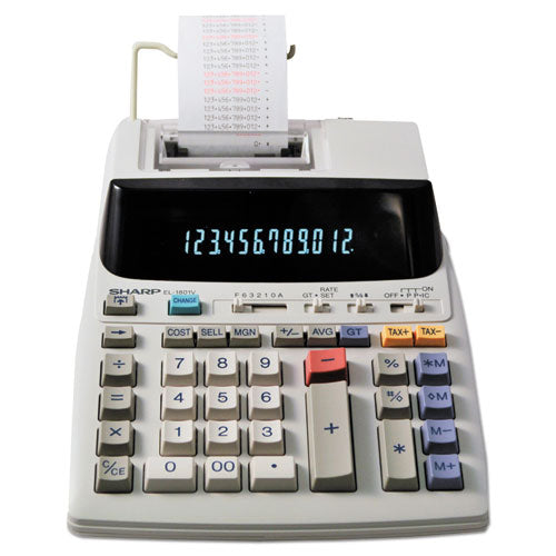 EL-1801V Two-Color Printing Calculator