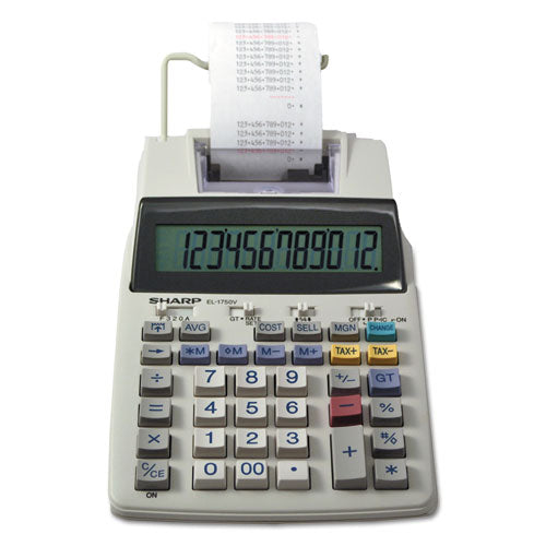 EL-1750V Two-Color Printing Calculator