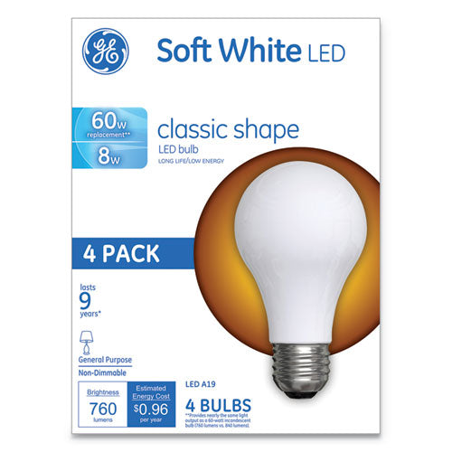 Classic LED Soft White Non-Dim A19 Light Bulb