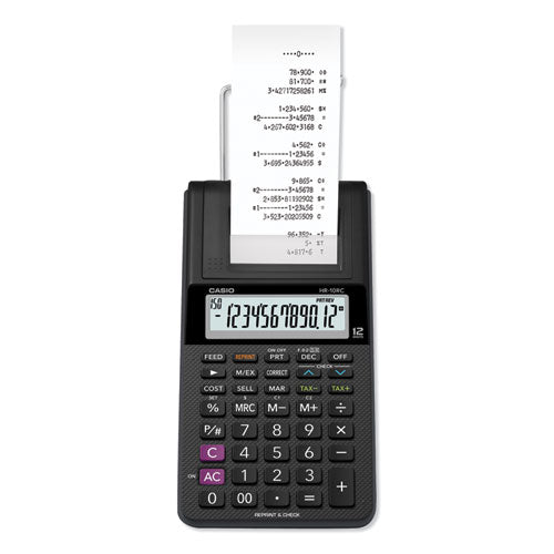 HR-10RC Handheld Portable Printing Calculator