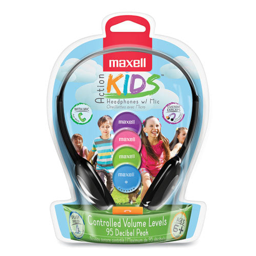Kids Safe Headphones with Inline Microphone
