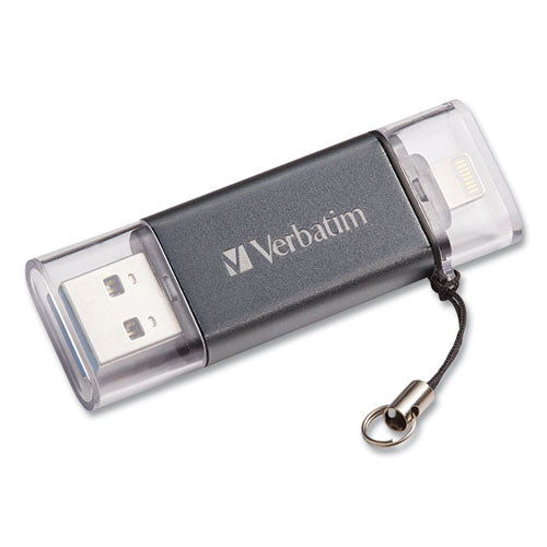 Store 'n' Go Dual USB 3.0 Flash Drive for Apple Lightning Devices