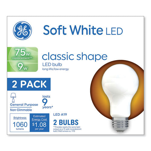 Classic LED Soft White Non-Dim A19 Light Bulb