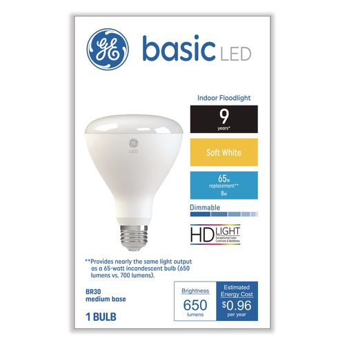 Basic LED Dimmable Indoor Flood Light Bulbs