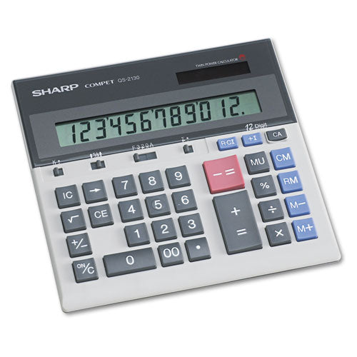 QS-2130 Compact Desktop Calculator